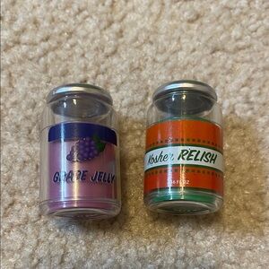 American Girl Grape Jelly and Kosher Relish set